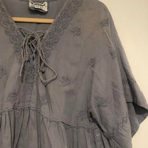 Beautiful Indian hand-stitched shirt from Kerala, India